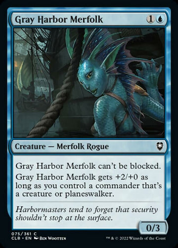 Tritones de Gray Harbor [Commander Legends: Battle for Baldur's Gate] 