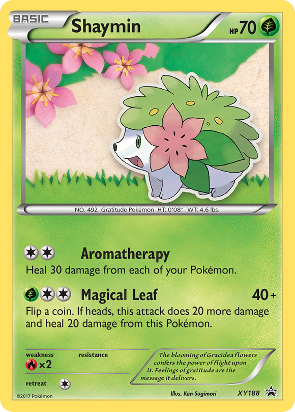 Shaymin (XY188) [Promociones de XY: Black Star] 