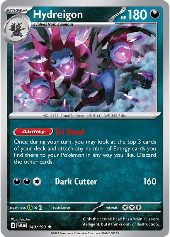 Hydreigon (140/193) [Escarlata y violeta: Paldea evolucionó] 