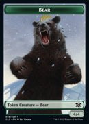 Bear // Monk Double-Sided Token [Double Masters 2022 Tokens]-1