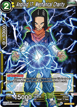 Androide 17, Caridad mecánica (BT14-108) [Cross Spirits] 