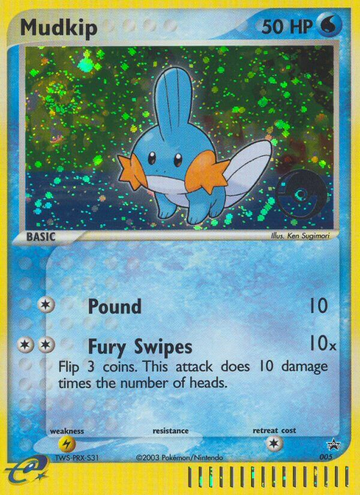 Mudkip (005) [Nintendo: promociones de Black Star] 