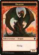 Cat Dragon // Dragon (006) Double-Sided Token [Commander 2017 Tokens]-2