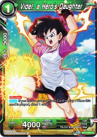 Videl, la hija de un héroe (BT11-069) [Línea de sangre Vermilion] 