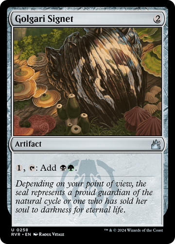 Sello Golgari [Ravnica Remastered] 
