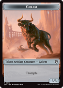 Golem (0014) // Golem (0015) Double-Sided Token [Aetherdrift Tokens]-1