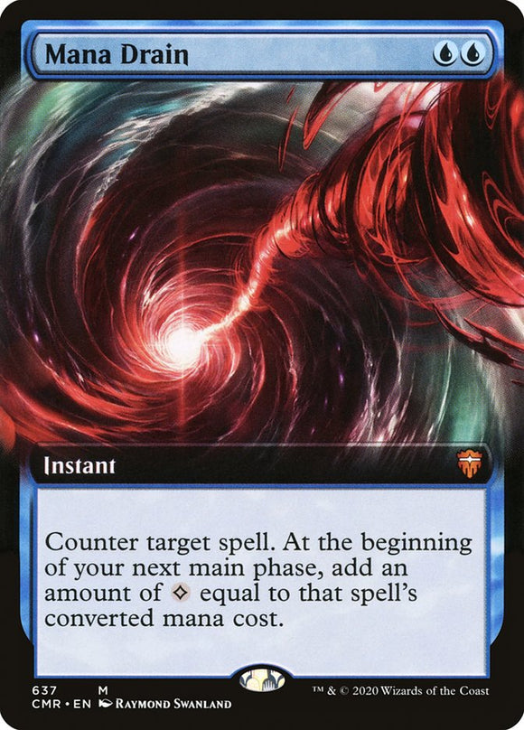 Drenaje de maná (ilustración ampliada) [Commander Legends] 