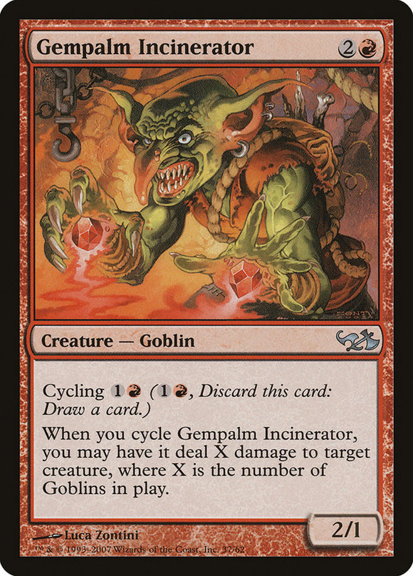 Incinerador de palma de gema [Duel Decks: Elves vs. Goblins] 