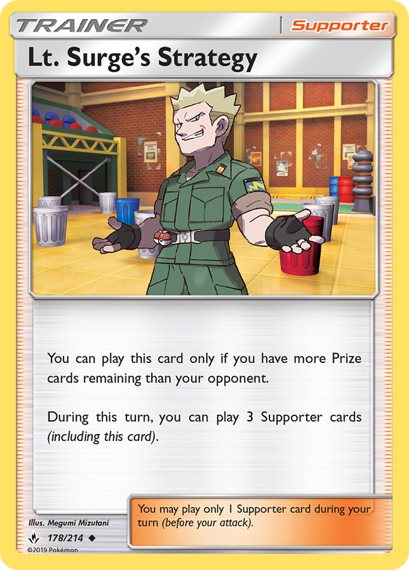La estrategia del teniente Surge (178/214) [Sun &amp; Moon: Unbroken Bonds] 