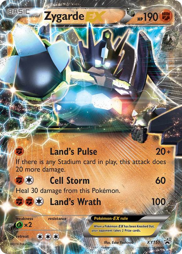 Zygarde EX (XY151) [Promociones de XY: Black Star] 