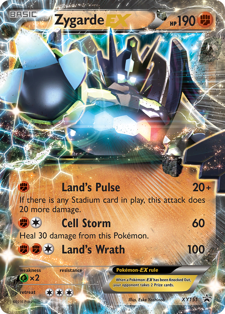 Zygarde EX (XY151) [Promociones de XY: Black Star] 