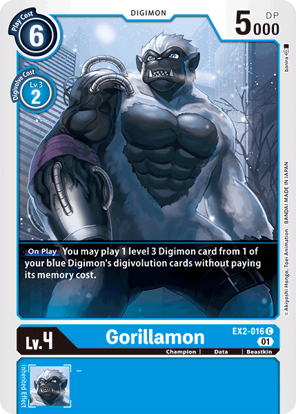 Gorillamon [EX2-016] [Peligro digital] 