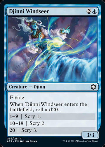 Djinni Windseer [Dungeons & Dragons: Adventures in the Forgotten Realms]