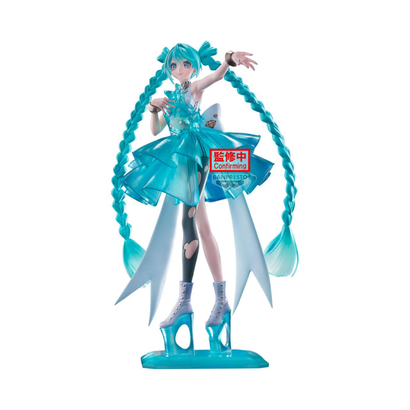 Hatsune Miku Banpresto Evolve Clearluxe Emerald Gem PVC Statue
