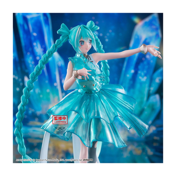 Hatsune Miku Banpresto Evolve Clearluxe Emerald Gem PVC Statue