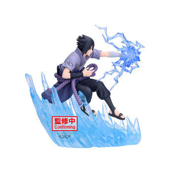 NARUTO SHIPPUDEN - Sasuke Uchiha - Combination Battle Figure 14cm Figurine - 0