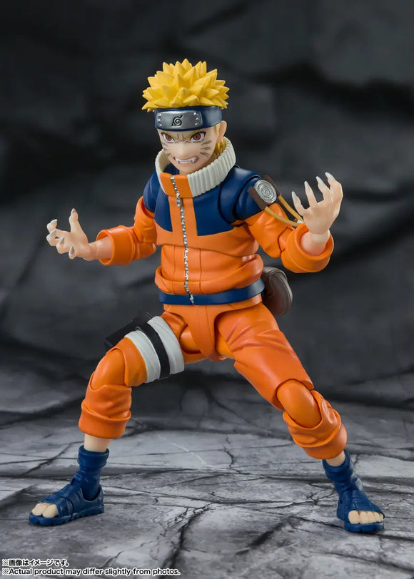 S.H.Figuarts Naruto Uzumaki (Unexpected No.1 Slapstick Ninja) Action Figure