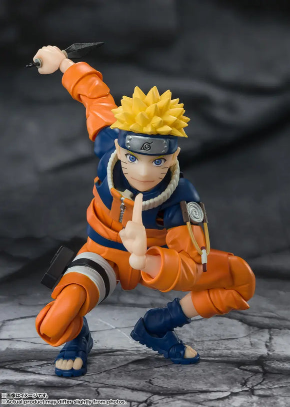 S.H.Figuarts Naruto Uzumaki (Unexpected No.1 Slapstick Ninja) Action Figure