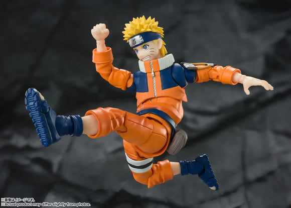 S.H.Figuarts Naruto Uzumaki (Unexpected No.1 Slapstick Ninja) Action Figure