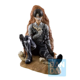 Attack on Titan Battle of Heaven and Earth Mega Impact Ichibansho Levi 4.3-Inch Collectible Figure