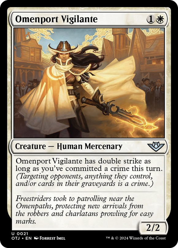 Vigilante de Omenport [Forajidos de Thunder Junction] 