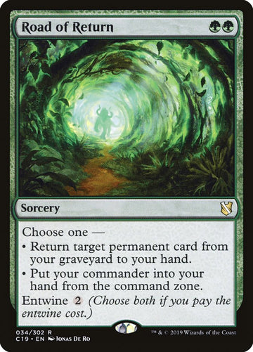 Camino de retorno [Commander 2019] 