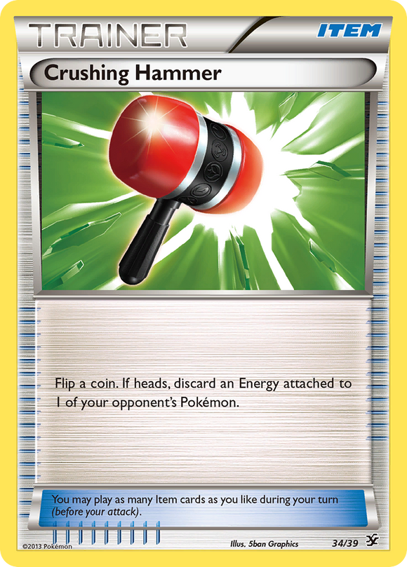 Martillo aplastante (34/39) [XY: Kalos Starter Set] 