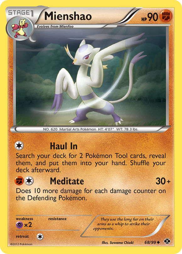 Mienshao (68/99) [Blanco y negro: Próximos destinos] 