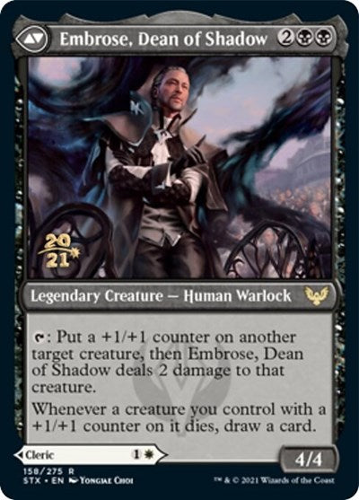 Shaile, decano de la Radiancia // Embrose, decano de las Sombras [Promociones de prelanzamiento de Strixhaven: School of Mages] 