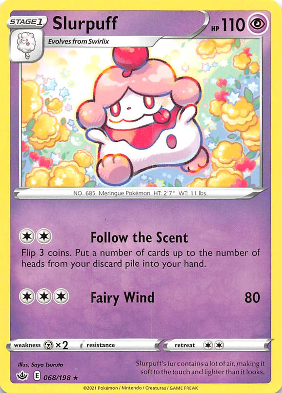 Slurpuff (068/198) [Espada y escudo: Reinado escalofriante] 