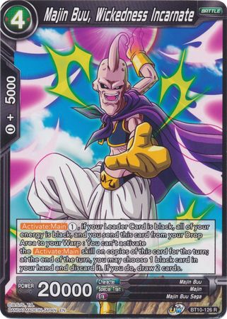 Majin Buu, la maldad encarnada (BT10-126) [El ascenso del guerrero al unísono] 