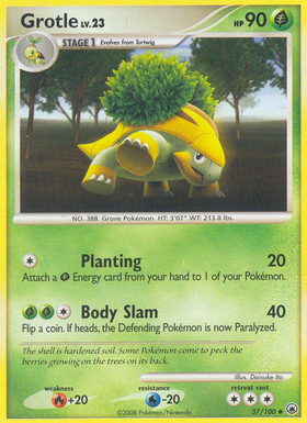 Grotle (37/100) [Diamante y Perla: Amanecer majestuoso] 