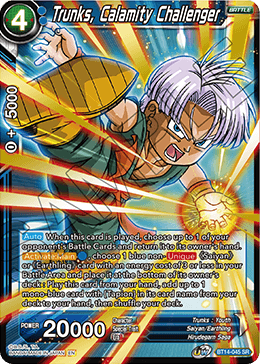 Trunks, el retador de la calamidad (BT14-045) [Espíritus cruzados] 