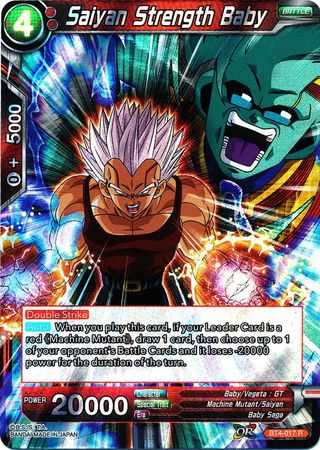 Bebé fuerza Saiyan (BT4-017) [Guerra colosal] 