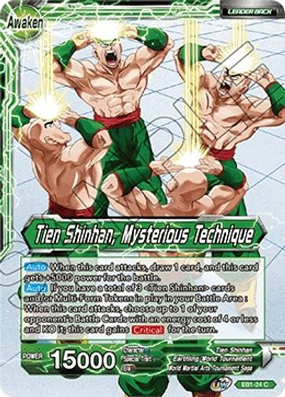 Tien Shinhan // Tien Shinhan, técnica misteriosa (EB1-024) [Refuerzo de evolución de batalla] 