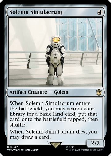 Simulacro solemne (Surge Foil) [Doctor Who] 