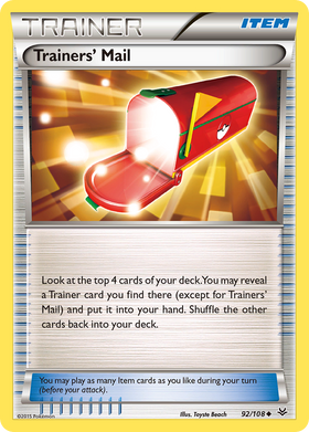 Correo de los entrenadores (92/108) [XY: Roaring Skies] 