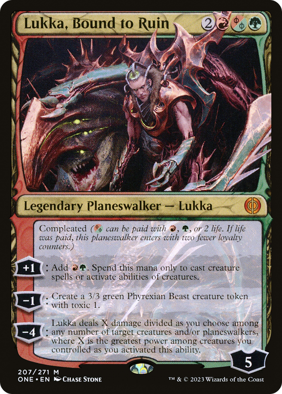 Lukka, destinado a la ruina [Phyrexia: Todos serán uno] 