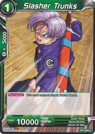 Trunks Cortador (BT1-068) [Batalla Galáctica] 