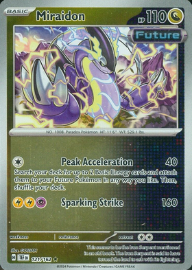 Miraidon (121/162) [Scarlet &amp; Violet: Fuerzas temporales] 