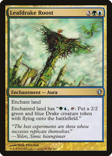 Dormidero de Leafdrake [Commander 2013] 