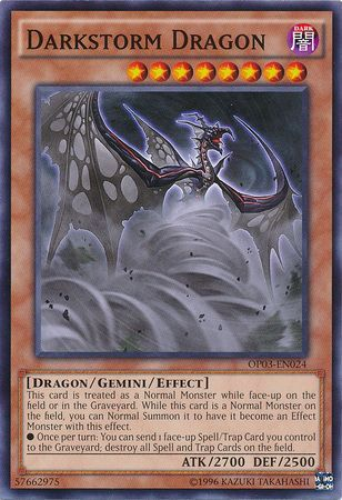 Dragón Tormenta Oscura [OP03-EN024] Común 