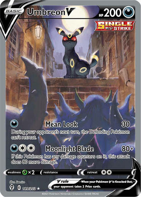Umbreon V (189/203) [Espada y escudo: Cielos evolutivos] 