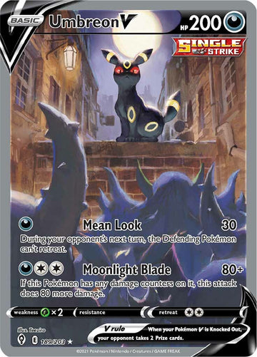 Umbreon V (189/203) [Espada y escudo: Cielos evolutivos] 