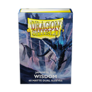 Dragon Shield: Japanese Size 60ct Sleeves - Wisdom (Dual Matte)-1