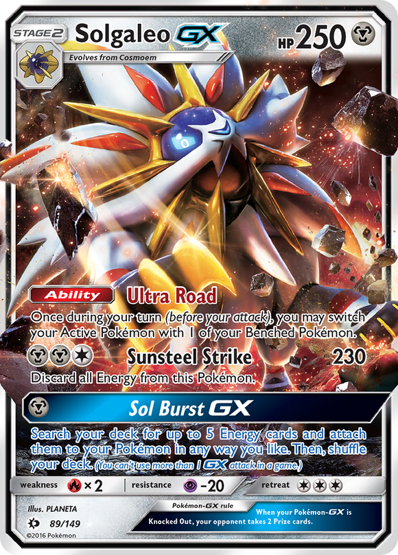 Solgaleo GX (89/149) [Sol y Luna: conjunto básico] 