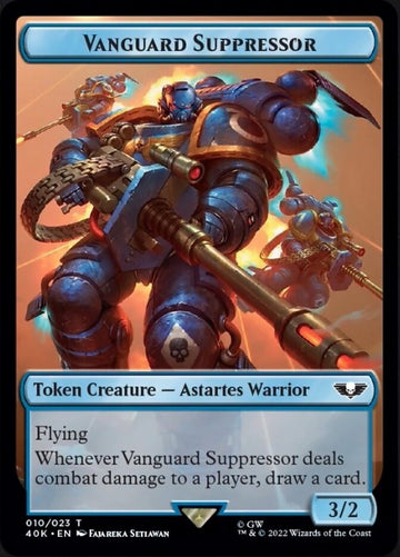 Soldier (004) // Vanguard Suppressor Double-Sided Token [Warhammer 40,000 Tokens] - 0