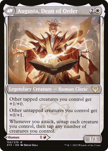 Plargg, Dean of Chaos // Augusta, Dean of Order [Secret Lair: From Cute to Brute] - 0