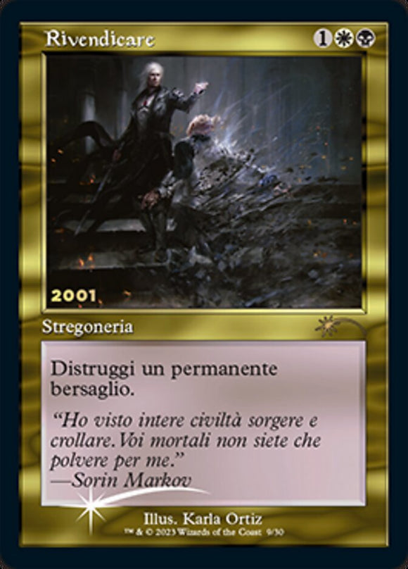 Rivendicare (Vindicar) [Promociones del 30 aniversario] 