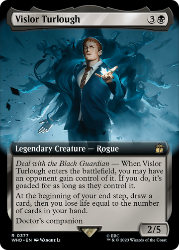 Vislor Turlough (ilustración ampliada) [Doctor Who] 